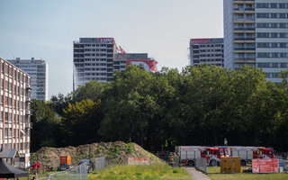 Sprengung Weißer Riese Ottostr 24-30 September 2021