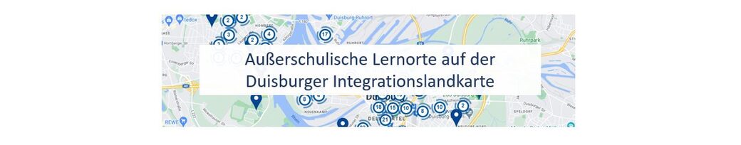 Außerschulische Lernorte auf der Integrationslandkarte