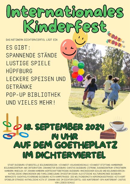 Plakatankündigung Kinderfest