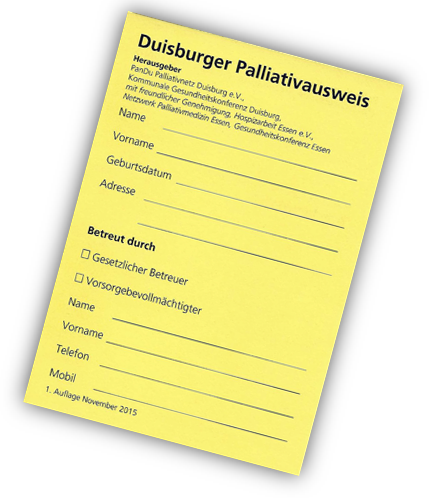 Duisburger Palliativausweis
