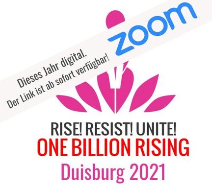 Rise!Resist!Unite! One Billion Rising Duisburg 2021