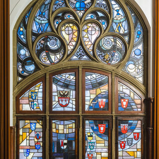 Niederrheinfenster Ratssaal