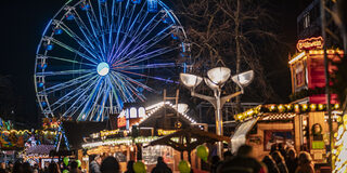 Weihnachtsmarkt in Duisburger Innenstadt