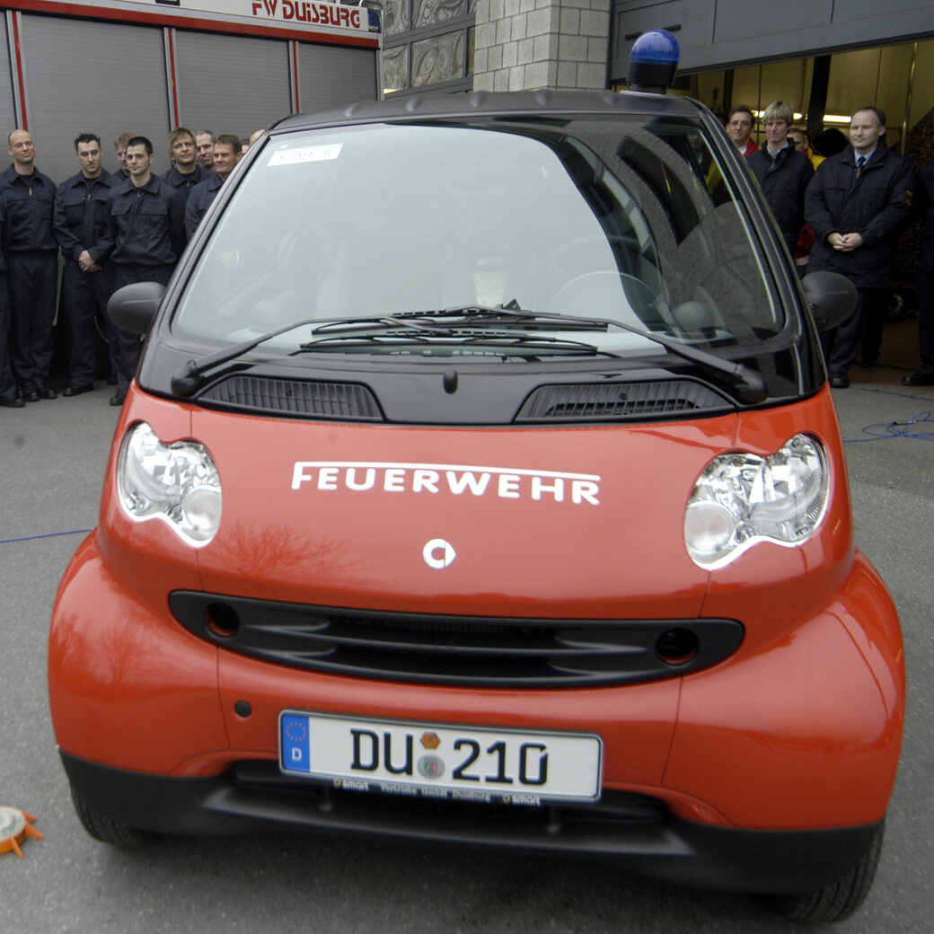 kleiner Feuerwehe Einsatzwagen